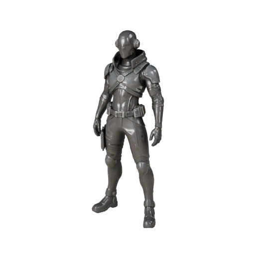 Cyberpunk Scout Character Model - Rigged