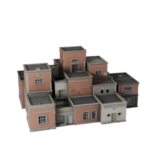 Modular Sci Fi Building Kit 3D Model for Unity - Game Asset