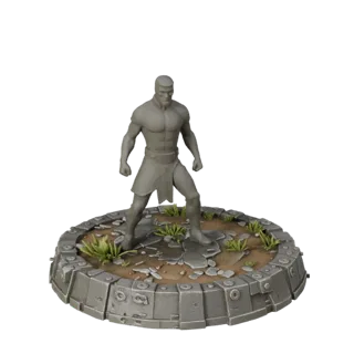 Printable Industrial Round Base | STL Print Asset Pack