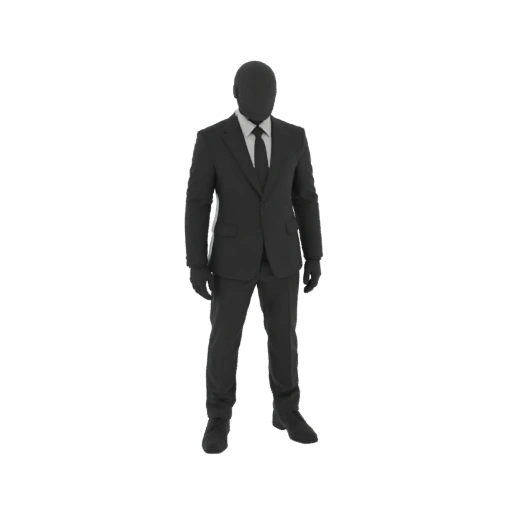 Man in Suit 3D Model