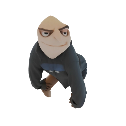 Gru Puppet 3D Model