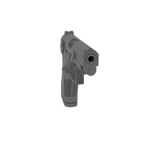 Modern Pistol 3D Model