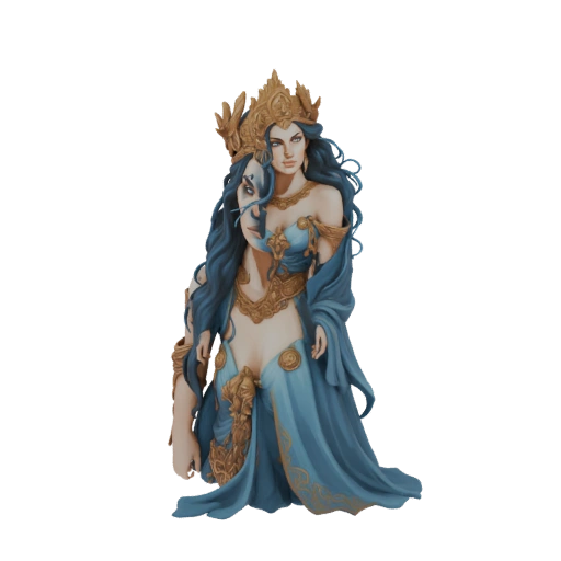 Two-Faced Goddess of the Azure Depths