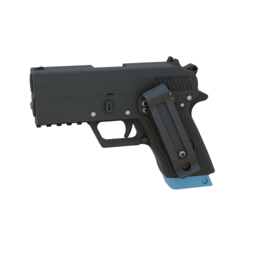 Tactical Pistol with Clip