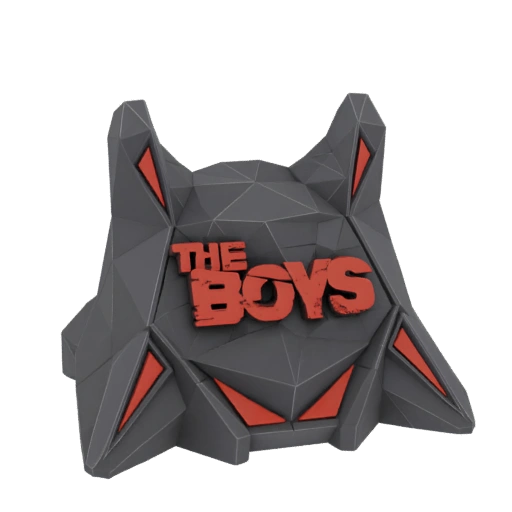 The Boys Logo Geometric Sculpture