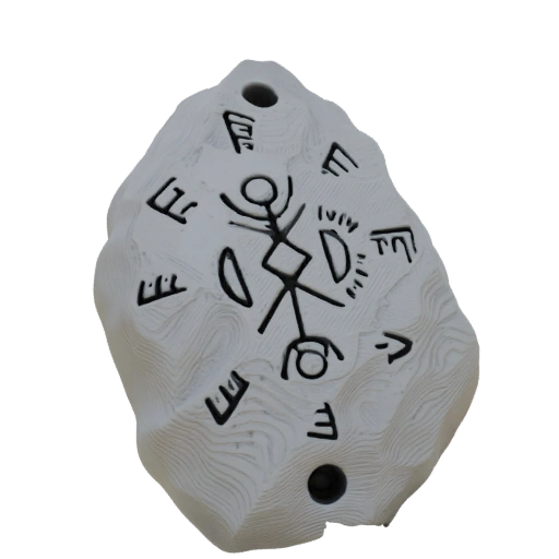 Ancient Rune Stone Pendant