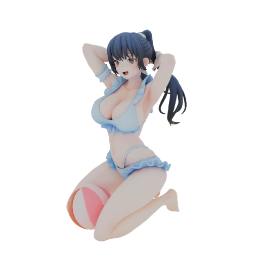 Summer Beach Girl Figure