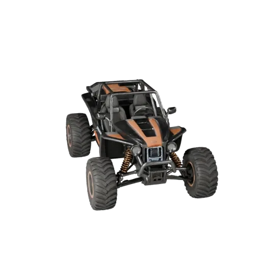 Game Ready Dune Buggy 3D Model for Realtime Use PBR Asset
