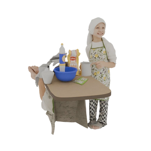 Little Chef Baking Station 3D Model