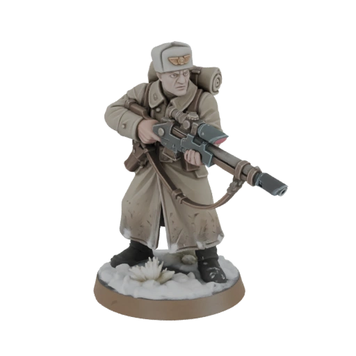 Imperial Guard Sniper Miniature