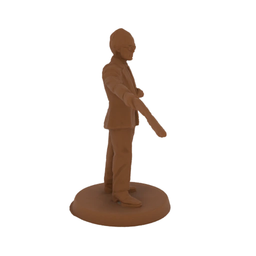Professor with Cane Miniature