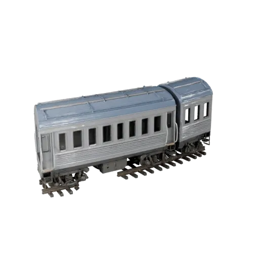Train 3D Model for Unreal Engine - Game Ready Asset