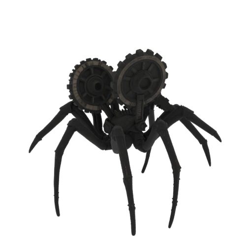 Miniatura STL de Araña Enemiga de Fantasía Oscura a la Luz de la Luna