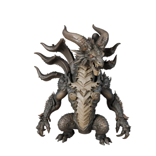 Modello 3D Idra Realistico - Asset PBR Rigged per Giochi | Royalty-Free