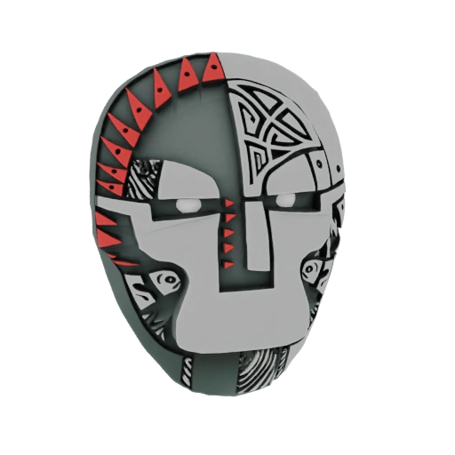 Tribal Mask 3D Model