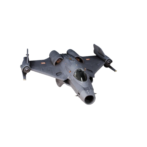 Modello 3D Starfighter per Unreal Engine - Asset Pronto per il Gioco
