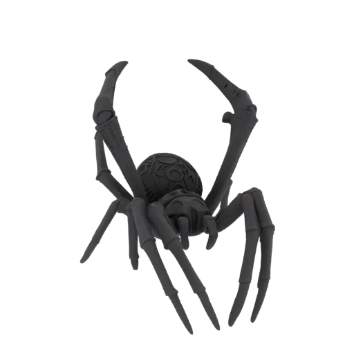 Fantasy Spider Enemy Miniature STL - Clawing