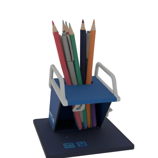 Desk Organizer with Pencils