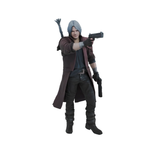 Dante Devil Hunter 3D Model