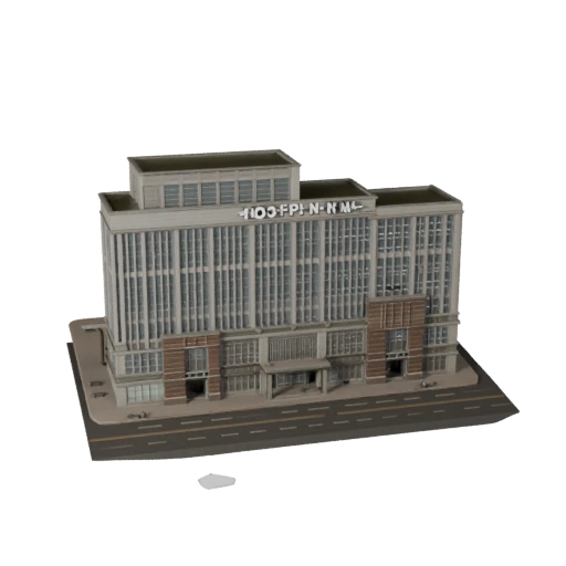 Modèle 3D de Centre Commercial pour Unity - Ressource de Jeu pour l'Architecture