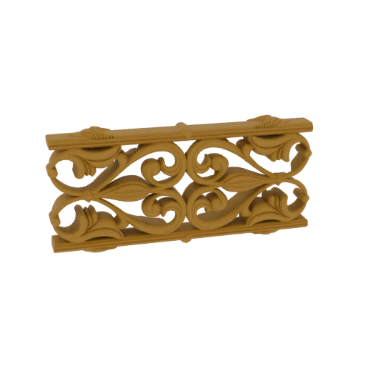 Ornate Scrollwork Panel