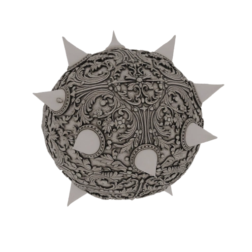 Ornate Spiked Orb 3D Model