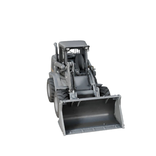 Skid-Steer-Lader 3D-Modell für Unreal Engine - Spielbereit