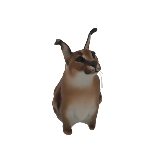 Floppa Cat 3D Model
