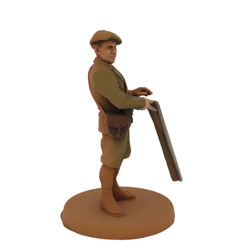 WWI Era Hunter with Shotgun