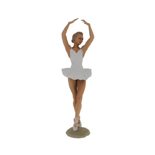 Ballerina Figurine 3D Model