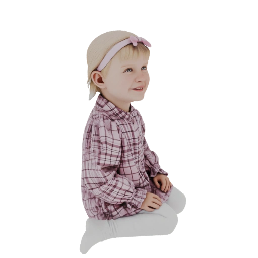 Little Girl Sitting