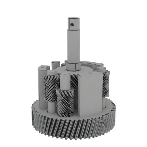 Planetary Gear Assembly with Shaft