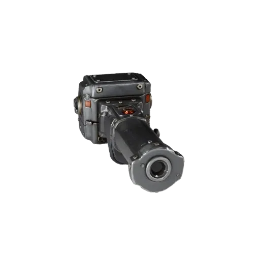 Industrial Control Lever 3D model, three-quarter front view, Unity viewport, showing metal hinges, form detail.