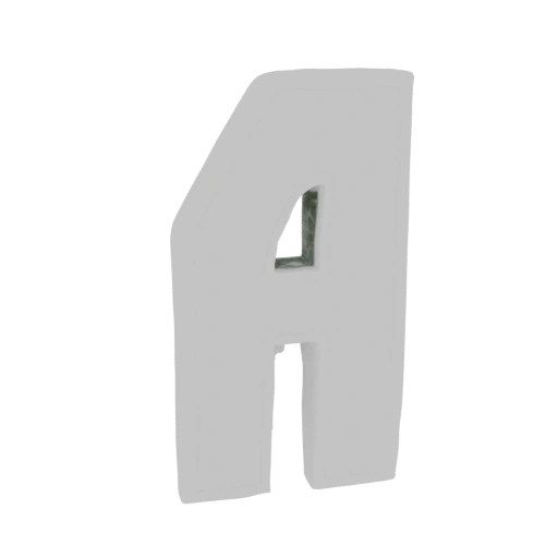 Stylized Letter A