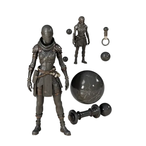 Post-Apocalyptic Ninja Character Model - Rigged