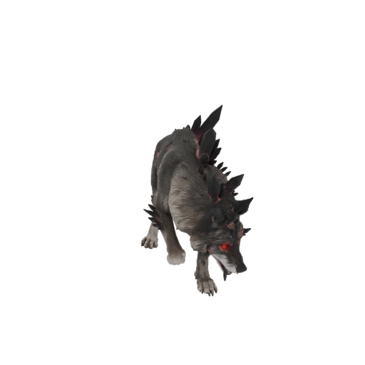 Demonic Wolf 3D Model