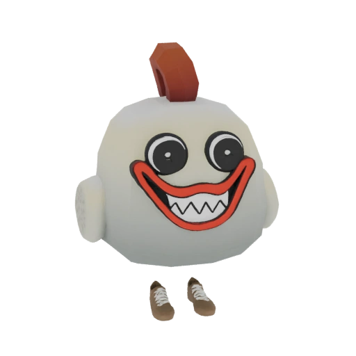 Whimsical Clown Character 3D Model