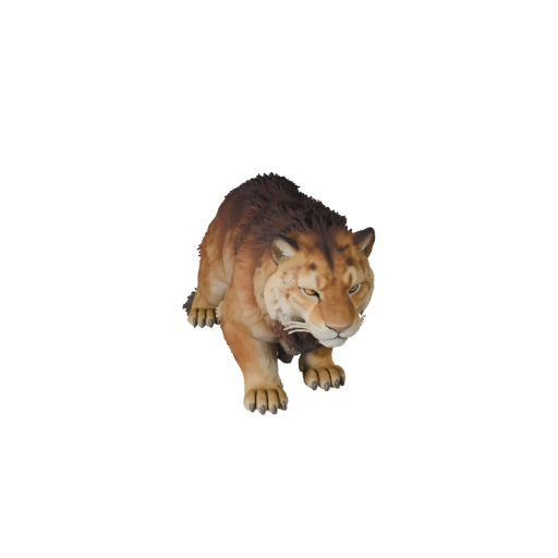 Modelo 3D de Leão-Marinho para Unity - Asset Pronto para Jogo, FBX | Livre de Royalties