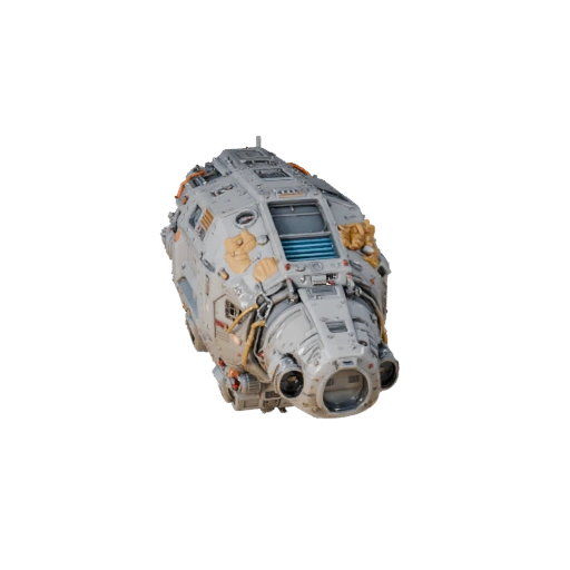 Módulo de Estação Espacial Modelo 3D para Blender e Jogos -