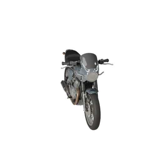 Modello 3D di Moto d'Epoca per Blender e Giochi - PBR