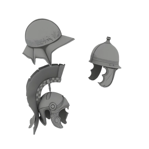 Ancient Roman Helmets Collection