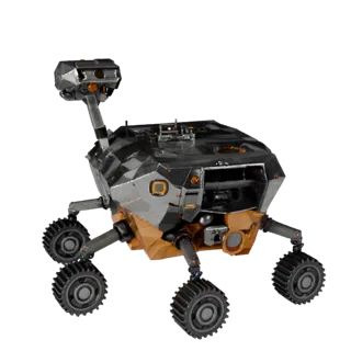 Low Poly Mars Rover 3D Model for Unity & Unreal PBR Asset