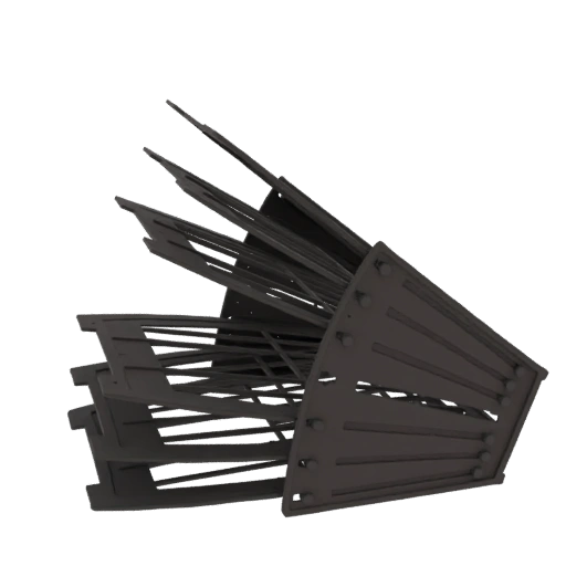 Futuristic Spiked Defense Structure