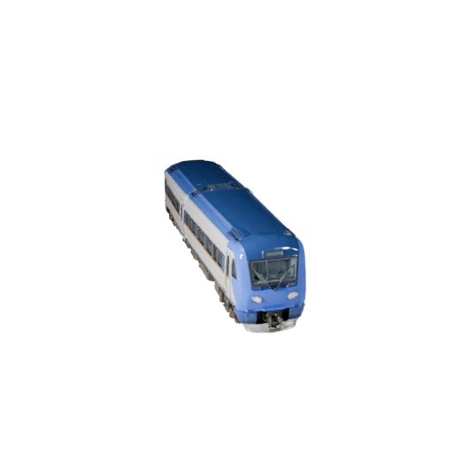 Train à grande vitesse 3D Model pour Blender & Jeux - Réaliste