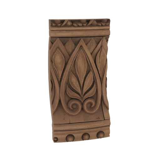 Ornate Carved Wood Bracket