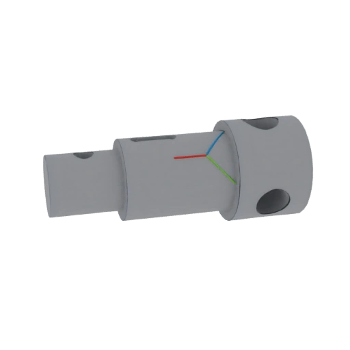 Precision Machined Shaft with Bore