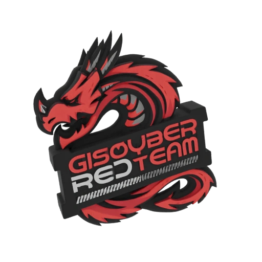 GisCyber Red Team Dragon Logo