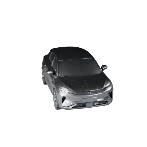 Printable Electric Car STL 3D Model for Collectibles &