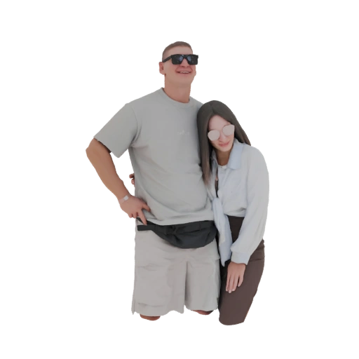 Couple Posing Together