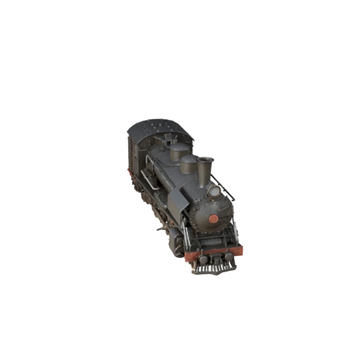 Treno a vapore vintage 3D Model per Unreal Engine - Gioco